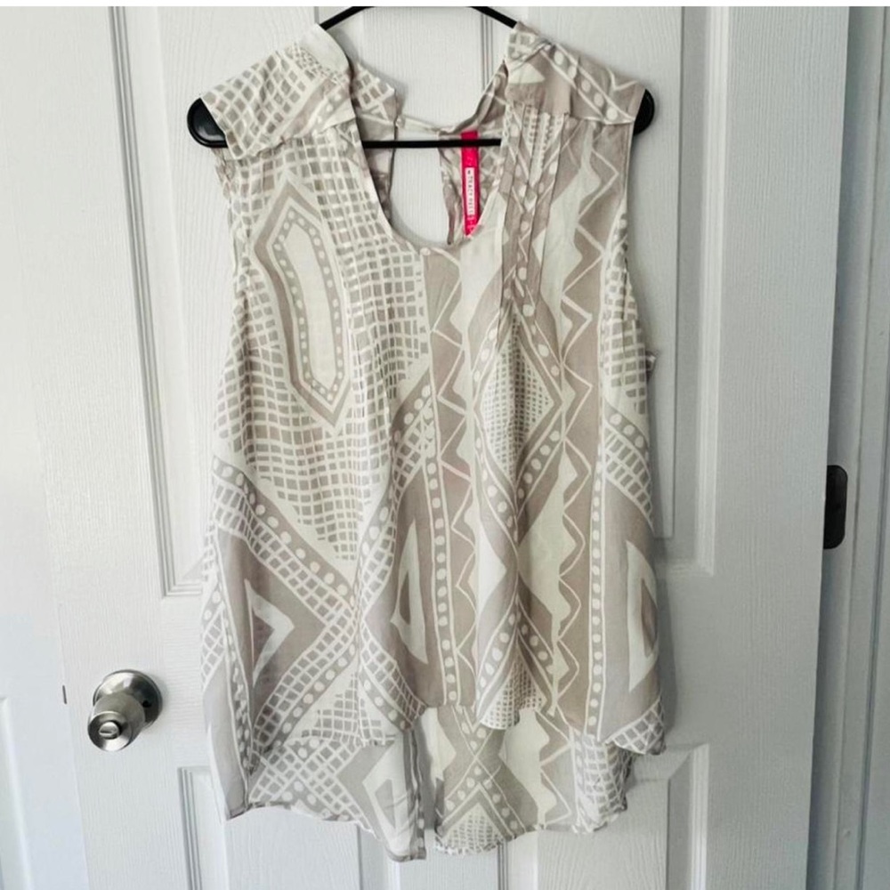 Tracy Reese sleeveless blouse